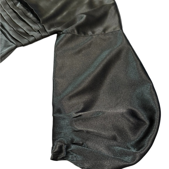 h:ours Cristiano Mini Dress in Black Noir Size Small - Picture 7 of 10